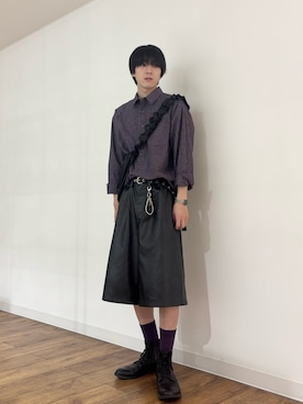 「アイテム（キーホルダー）」を使った、りゅーとさん（メンズ・172cm）の夏コーディネート