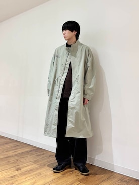 「アイテム（モッズコート）」を使った、りゅーとさん（メンズ・172cm）の冬コーディネート