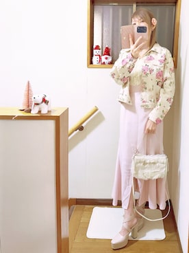 「アイテム（アクセサリー）」を使った、mami太郎さん（レディース・162cm）の秋コーディネート