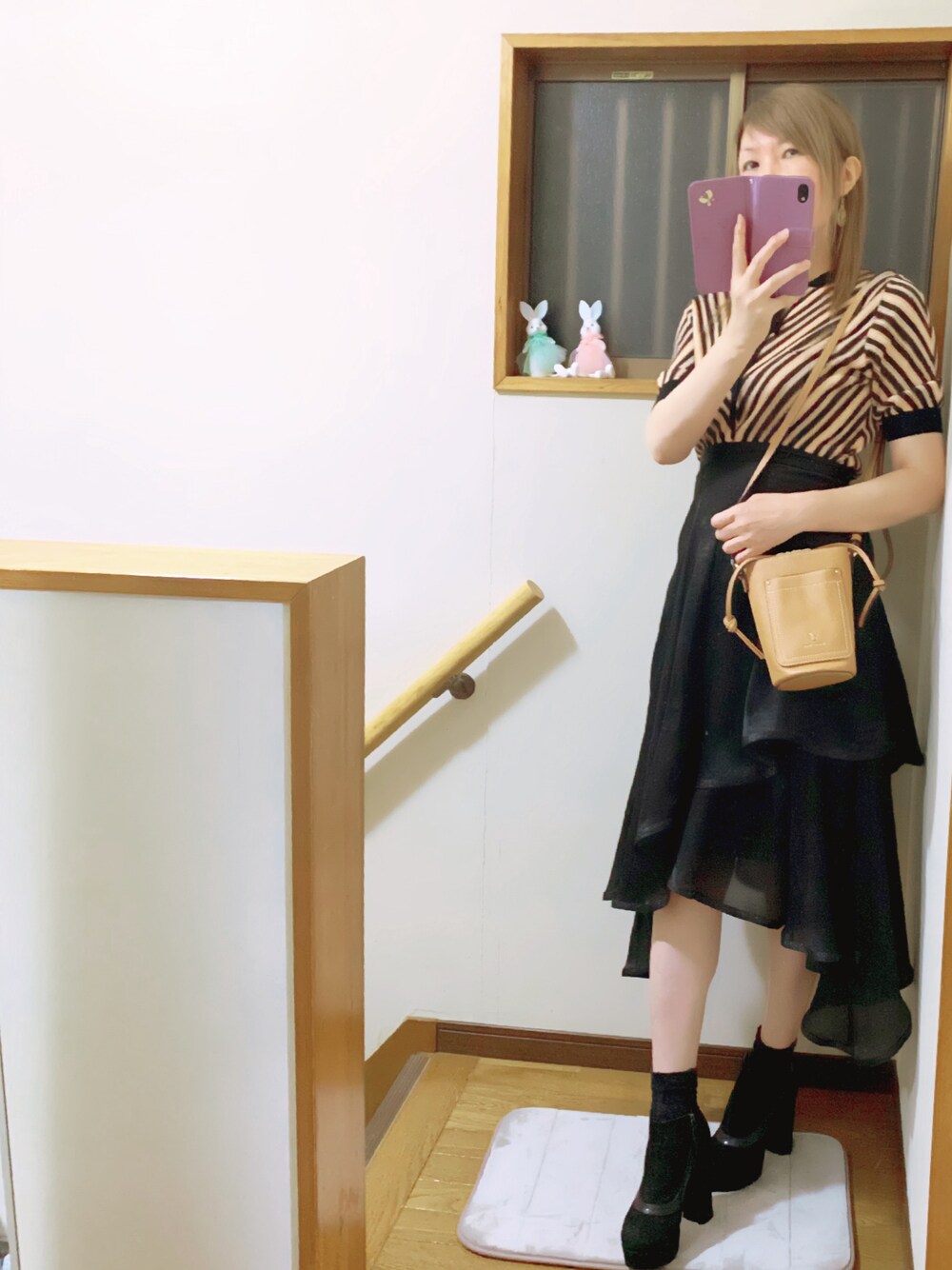 LILY BROWN（リリーブラウン）の「オープンフロントニットトップス