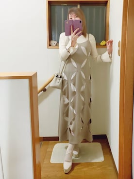 mami太郎さん（レディース・162cm）の冬コーディネート