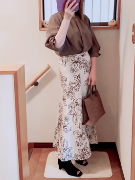 mami太郎さん(レディース・162cm)の春コーディネート