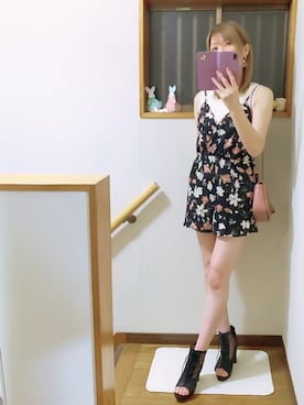 「アイテム（ピアス（両耳用））」を使った、mami太郎さん（レディース・162cm）の夏コーディネート
