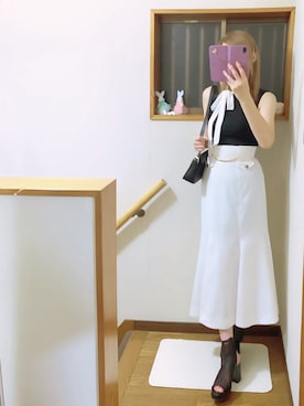 「アイテム（その他）」を使った、mami太郎さん（レディース・162cm）の夏コーディネート