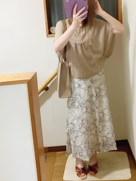 mami太郎さん（レディース・162cm）の春コーディネート