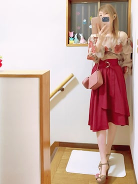 「rienda（リエンダ）のアイテム」を使った、mami太郎さん（レディース・162cm）の春コーディネート