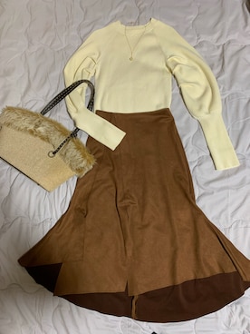 mami太郎さん（レディース・162cm）の冬コーディネート