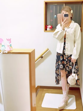 「SNIDEL（スナイデル）のアイテム」を使った、mami太郎さん（レディース・162cm）の春コーディネート
