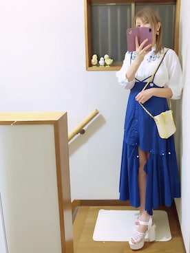 「アイテム（ピアス（両耳用））」を使った、mami太郎さん（レディース・162cm）の秋コーディネート