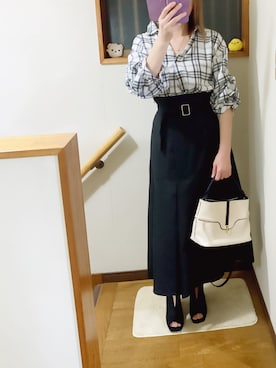 mami太郎さん（レディース・162cm）の春コーディネート