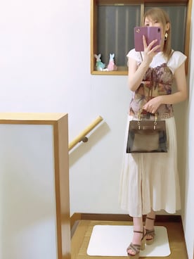 「しまむら（シマムラ）のアイテム」を使った、mami太郎さん（レディース・162cm）の夏コーディネート