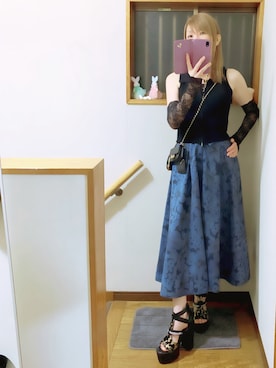 「アイテム（その他）」を使った、mami太郎さん（レディース・162cm）の夏コーディネート