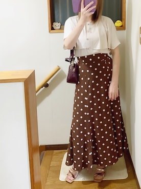 mami太郎さん（レディース・162cm）の春コーディネート