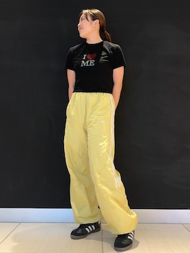 「アディダスコーデ」｜Y.Wさん（レディース・159cm）の夏コーディネート