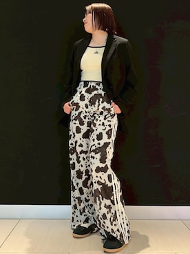 「アディダスコーデ」｜Y.Wさん（レディース・159cm）の春コーディネート