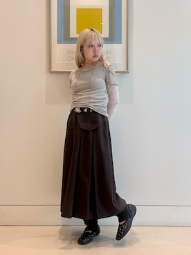 「maturely（マチュアリー）のアイテム」を使った、haruさん（レディース・152cm）の夏コーディネート