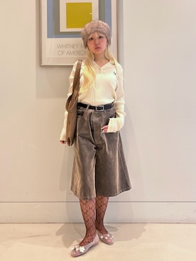 「Beau're（ヴュレ）のアイテム」を使った、haruさん（レディース・152cm）の秋コーディネート