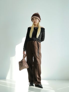 「Ray BEAMS（レイビームス）のアイテム」を使った、haruさん（骨格ウェーブ・レディース・152cm）の秋コーディネート