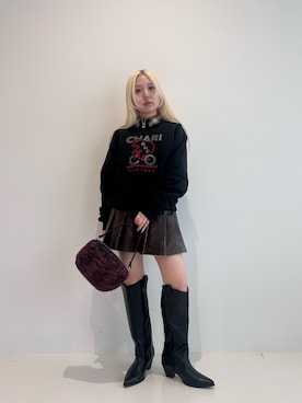 「Ray BEAMS（レイビームス）のアイテム」を使った、haruさん（骨格ウェーブ・レディース・152cm）の秋コーディネート