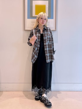 「FILA（フィラ）のアイテム」を使った、haruさん（レディース・152cm）の夏コーディネート