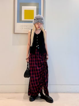 「Ray BEAMS（レイビームス）のアイテム」を使った、haruさん（骨格ウェーブ・レディース・152cm）の夏コーディネート