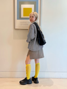 「DANTON（ダントン）のアイテム（バッグ）」を使った、haruさん（レディース・152cm）の夏コーディネート