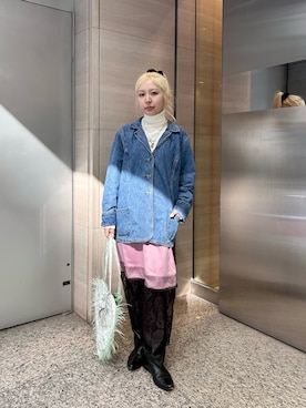 haruさん（レディース・152cm）の冬コーディネート