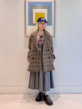 「Ray BEAMS（レイビームス）のアイテム」を使った、haruさん（骨格ウェーブ・レディース・152cm）の秋コーディネート