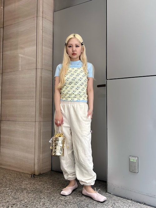★【別注】Anniel / サテン バレエ シューズ BEAMS WOMEN｜【別注】Anniel / サテン バレエ シューズ