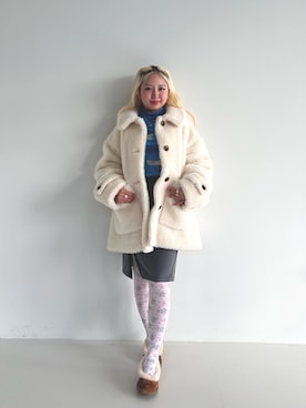 haruさん（レディース・152cm）の冬コーディネート