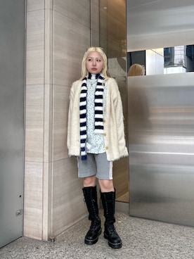 「Ray BEAMS（レイビームス）のアイテム」を使った、haruさん（骨格ウェーブ・レディース・152cm）の秋コーディネート