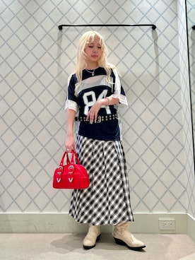「Ray BEAMS（レイビームス）のアイテム」を使った、haruさん（骨格ウェーブ・レディース・152cm）の春コーディネート
