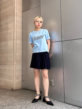 「アイテム（パンプス）」を使った、haruさん（レディース・152cm）の夏コーディネート