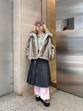 「Ray BEAMS（レイビームス）のアイテム」を使った、haruさん（レディース・152cm）の秋コーディネート