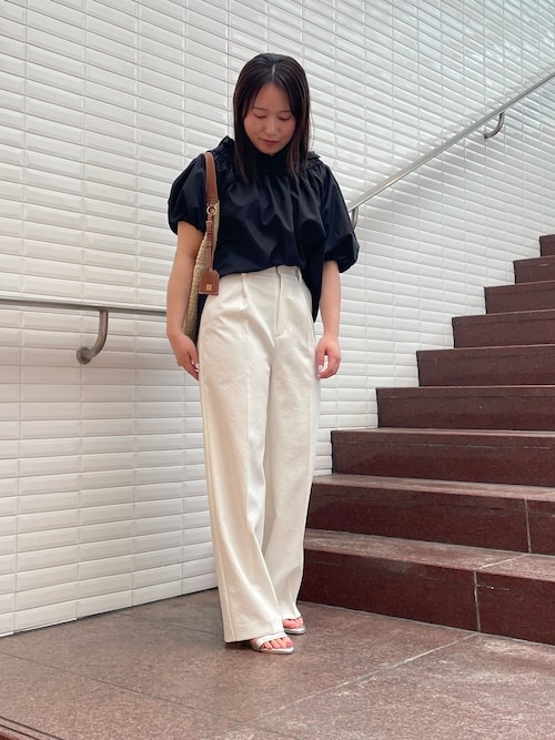 ◇25SS◇NOLLEY'S sophi タフタオフショル2WAYブラウス NOLLEY'S sophi(ノーリーズソフィー)のタフタオフショル2WAY