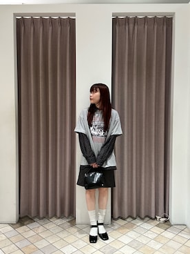 「mystic（ミスティック）のアイテム（トートバッグ）」を使った、たけなかさん（レディース・157cm）の春コーディネート