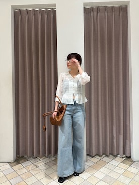 たけなかさん（レディース・157cm）の春コーディネート