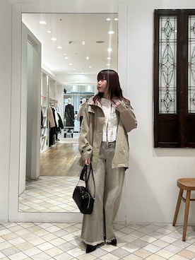 たけなかさん（レディース・157cm）の冬コーディネート