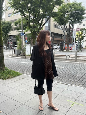 たけなかさん(レディース・157cm)の夏コーディネート