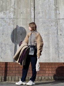MAISON SPECIAL コクーンスリーブニットボレロ ニットペプラムトップ MAISON SPECIAL（メゾンスペシャル）の「Cocoon Sleeve Knit