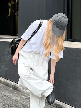 ０１７さん（骨格ウェーブ・レディース・159cm）の夏コーディネート