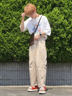 間井谷 勇生【大阪美容師】さん(メンズ・169cm)の夏コーディネート