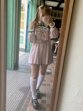 「DearMyLove」｜あぴさん（レディース・156cm）の夏コーディネート