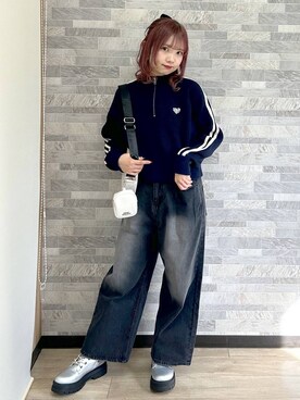 Neneさん（レディース・152cm）の冬コーディネート