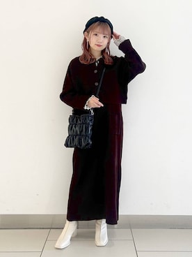 Neneさん（レディース・152cm）の冬コーディネート