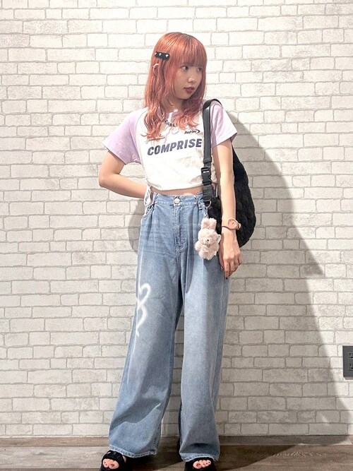 LOWRYS FARM エスパル仙台ねねこさんのヘアゴムを使ったコーディネート - ZOZOTOWN