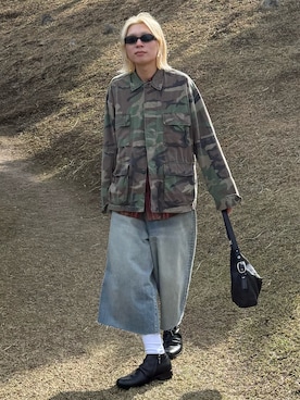 「PADRONE（パドローネ）のアイテム」を使った、あいるたかおさん（メンズ・172cm）の春コーディネート