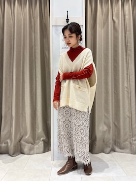 「Te chichi TERRASSE」｜ｳ ｯ ﾃﾞｨさん（レディース・153cm）の秋コーディネート