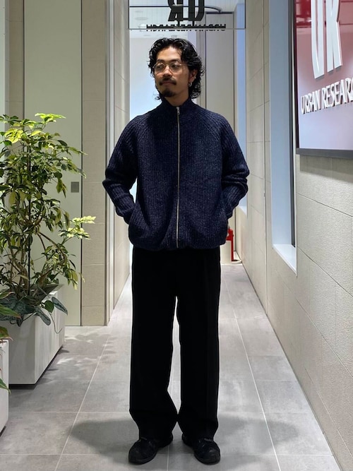 セール】new basic シルクネップドライバーズニット（ニット