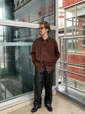 「メンズファッション」｜HAYATEさん（メンズ・173cm）の秋コーディネート